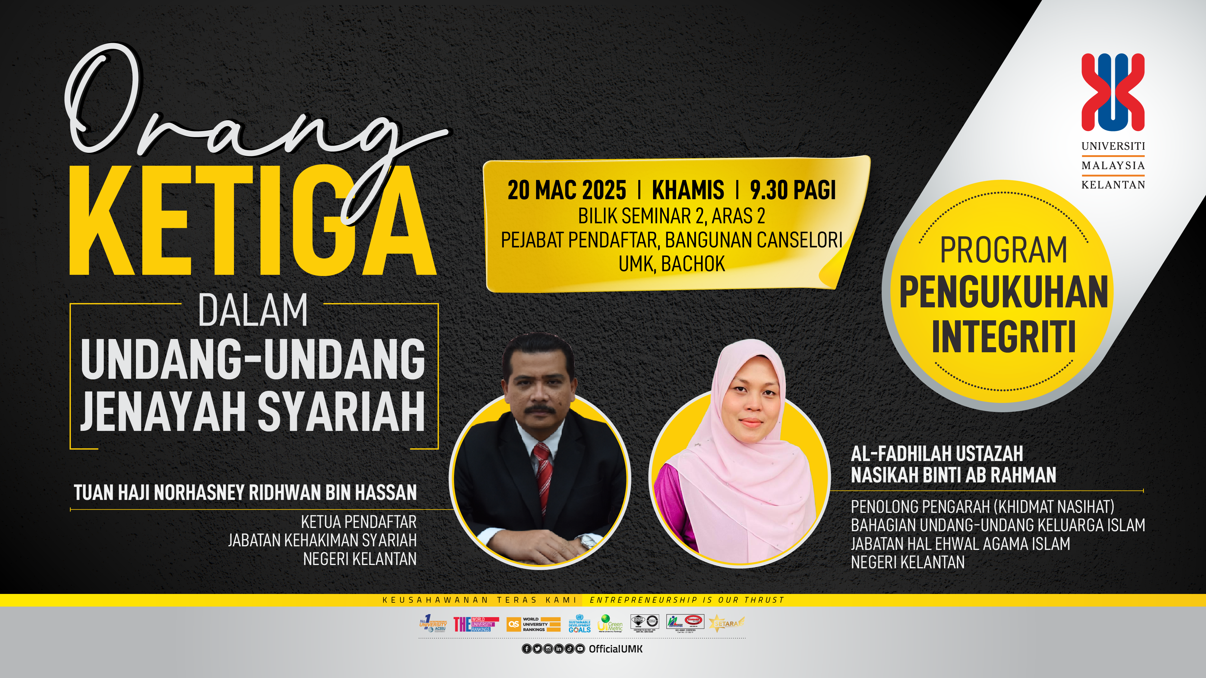 ORANG KETIGA DALAM UNDANG-UNDANG JENAYAH SYARIAH